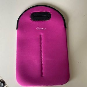 Rabbit Pink Two Wine Bottle Insulated Wine Bottle Holder